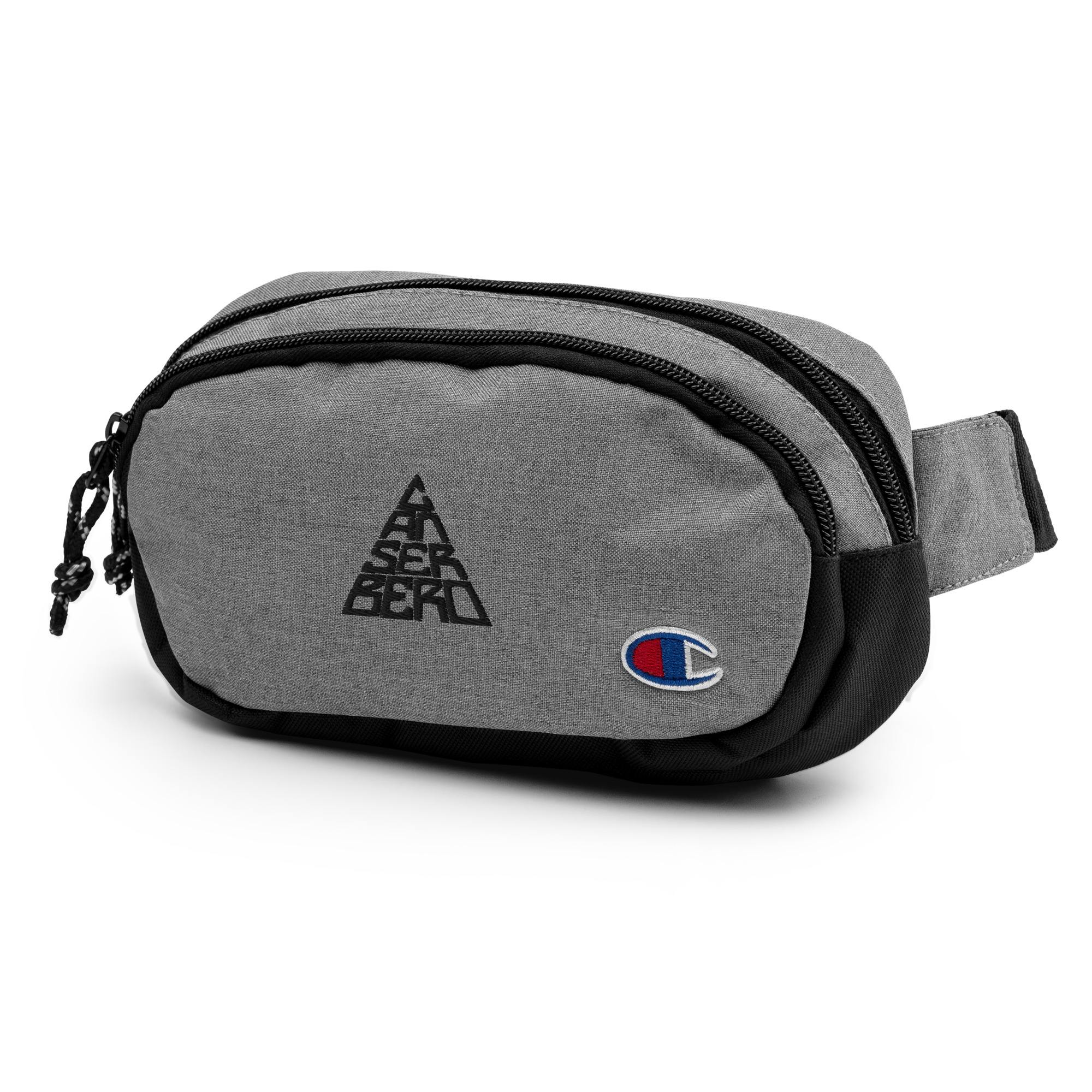 champion-fanny-pack-heather-granite-black-left-front-63d264c8be84f.jpg